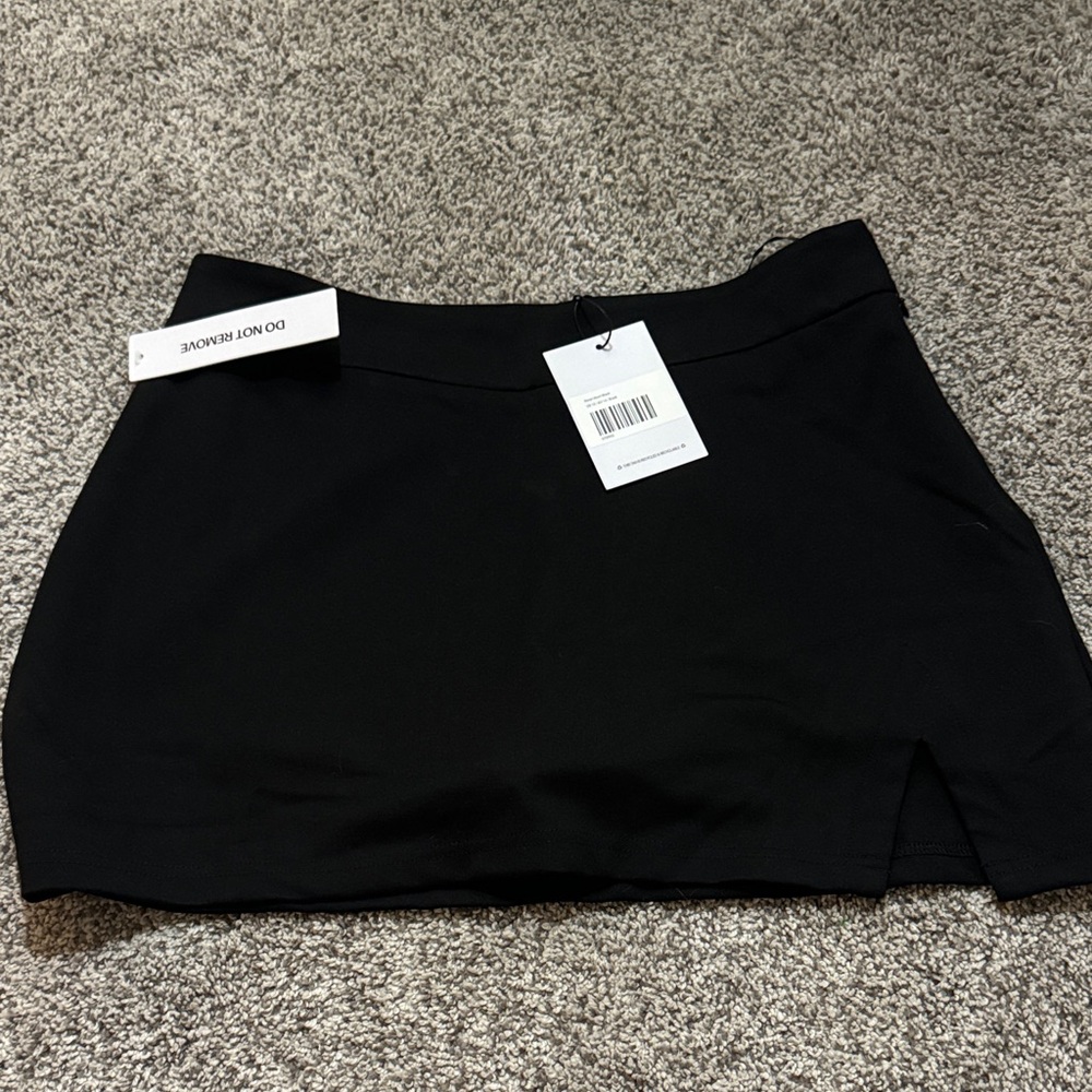 Princess Polly Black Skort